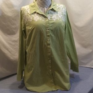 EST. 1946 Long Sleeve Button Down PLUS SIZE